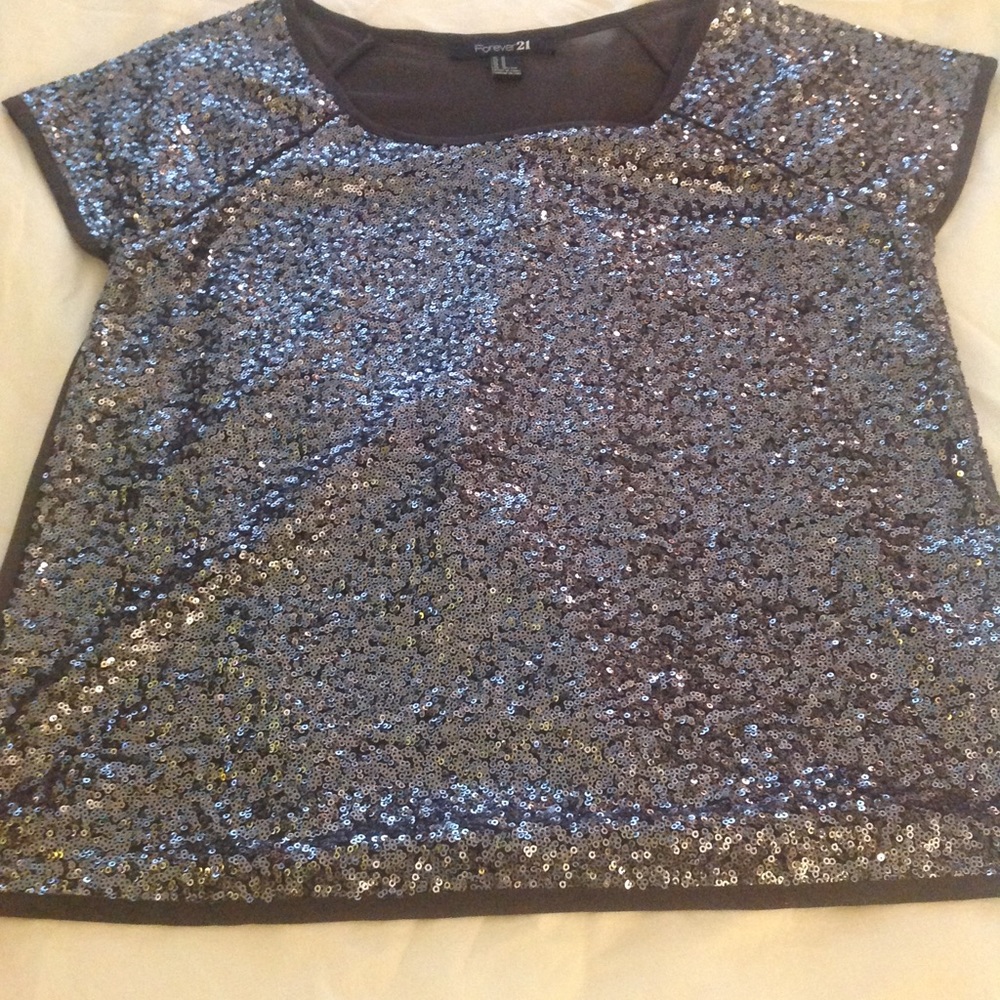 Sequined blouse